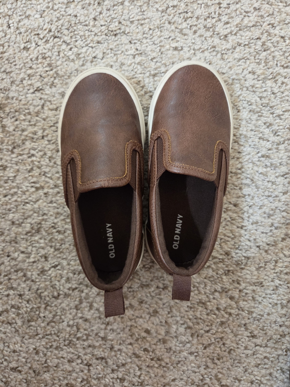 Old Navy Toddler Brown Slip-On Sneakers